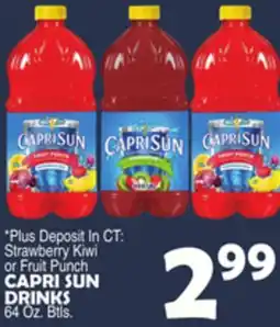 Bravo Supermarkets CAPRI SUN DRINKS offer