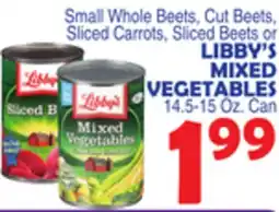 Bravo Supermarkets LIBBY'S MIXED VEGETABLES offer