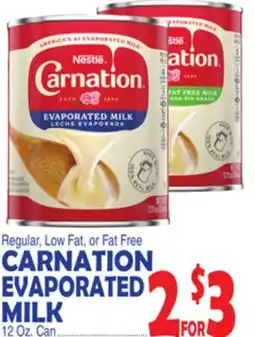 Bravo Supermarkets CARNATION EVAPORATED MILK offer