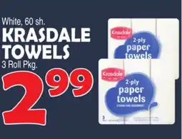 Bravo Supermarkets KRASDALE TOWELS offer