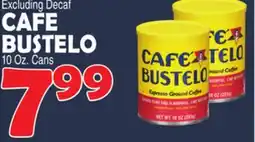 Bravo Supermarkets CAFE BUSTELO offer