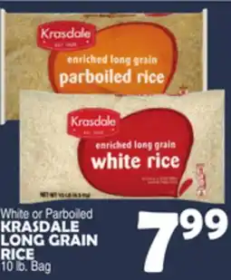 Bravo Supermarkets KRASDALE LONG GRAIN RICE offer
