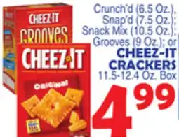 Bravo Supermarkets CHEEZ-IT CRACKERS offer