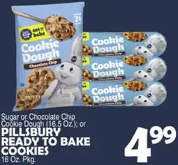 Bravo Supermarkets PILLSBURY READY TO BAKE COOKIES offer