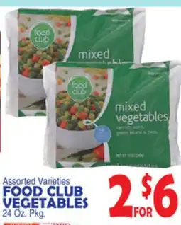 Bravo Supermarkets FOOD CLUB VEGETABLES offer
