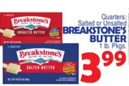 Bravo Supermarkets BREAKSTONE'S BUTTER offer