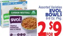 Bravo Supermarkets EVOL BOWLS offer