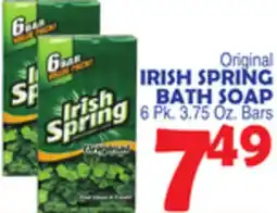 Bravo Supermarkets IRISH SPRING BATH SOAP offer