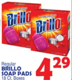Bravo Supermarkets BRILLO SOAP PADS offer