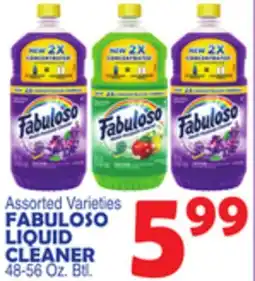 Bravo Supermarkets FABULOSO LIQUID CLEANER offer