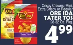Bravo Supermarkets ORE IDA TATER TOTS offer