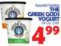 Bravo Supermarkets THE GREEK GODS YOGURT offer