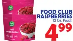 Bravo Supermarkets FOOD CLUB RASPBERRIES offer