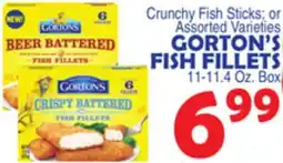 Bravo Supermarkets GORTON'S FISH FILLETS offer