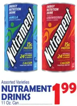 Bravo Supermarkets NUTRAMENT DRINKS offer