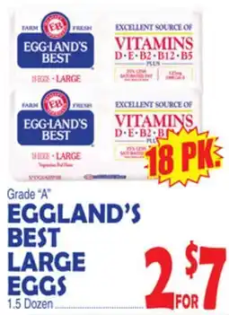 Bravo Supermarkets EGGLAND'S BEST LARGE EGGS offer