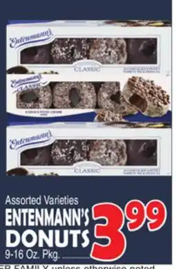 Bravo Supermarkets ENTENMANN'S DONUTS offer