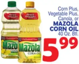 Bravo Supermarkets MAZOLA CORN OIL offer