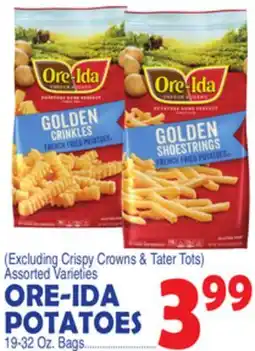 Bravo Supermarkets ORE-IDA POTATOES offer