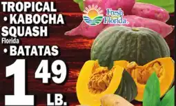 Bravo Supermarkets TROPICAL KABOCHA SQUASH offer