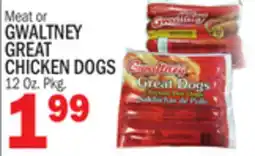 Bravo Supermarkets GWALTNEY GREAT CHICKEN DOGS offer