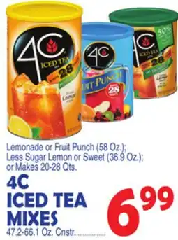 Bravo Supermarkets 4C ICED TEA MIXES offer