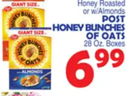 Bravo Supermarkets POST HONEY BUNCHES OF OATS offer