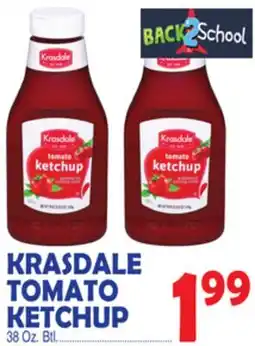 Bravo Supermarkets KRASDALE TOMATO KETCHUP offer