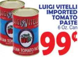 Bravo Supermarkets LUIGI VITELLI IMPORTED TOMATO PASTE offer