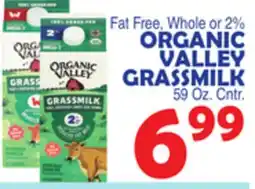 Bravo Supermarkets ORGANIC VALLEY GRASSMILK offer