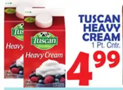 Bravo Supermarkets TUSCAN HEAVY CREAM offer