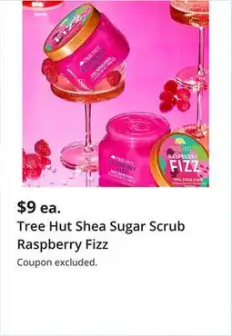 JC Penney Tree Hut Shea Sugar Scrub Raspberry Fizz offer