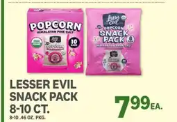 Kings Food Markets LESSER EVIL SNACK PACK offer