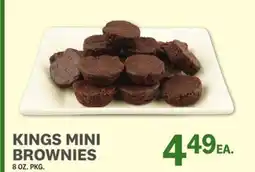 Kings Food Markets KINGS MINI BROWNIES offer
