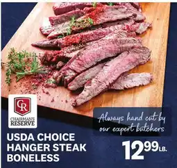 Kings Food Markets USDA CHOICE HANGER STEAK BONELESS offer
