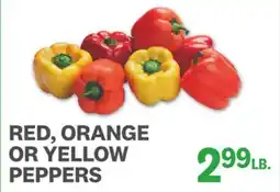 Kings Food Markets RED, ORANGE OR YELLOW PEPPERS offer