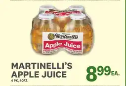 Kings Food Markets MARTINELLI'S APPLE JUICE offer