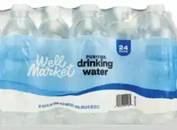 CVS Well Market purified drinking water 24 pk., 16.9 fl. oz. bottles offer