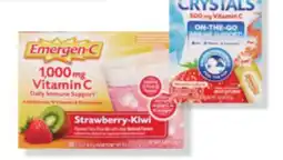 CVS Emergen-C drink mix 18, 30 ct., Crystals 28 ct., gummies 36, 45 ct. or chewables 40 ct offer