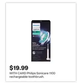 CVS Philips Sonicare 1100 rechargeable toothbrush offer