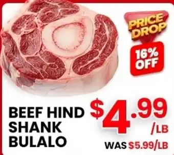 Beef Hind Shank Bulalo