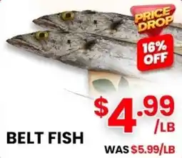 Seafood City Belt Fish offer