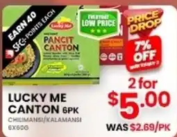 Seafood City Lucky me canton offer