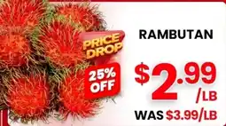 Seafood City Rambutan offer