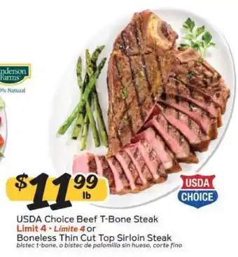 USDA Choice Beef T-Bone Steak