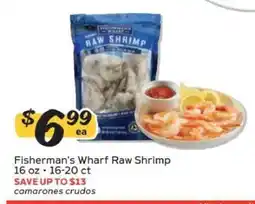 Winn Dixie Fisherman's Wharf Raw Shrimp offer