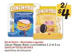 Winn Dixie Oscar Mayer Basic Lunchables offer