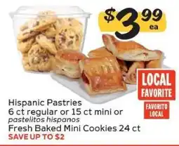 Winn Dixie Hispanic Pastries offer