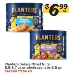 Winn Dixie Planters Deluxe Mixed Nuts or Whole Cashews offer