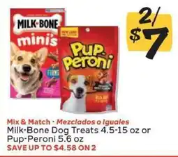 Winn Dixie Milk-Bone Dog Treats or Pup-Peroni offer